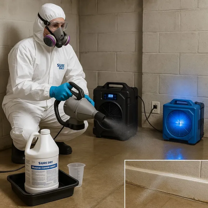 Sanitization and Odor Removal process in Blackville, SC