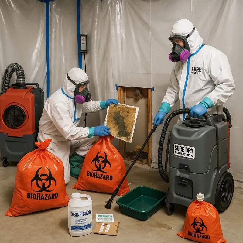 Contaminated Water Handling Protocols process in Blackville, SC