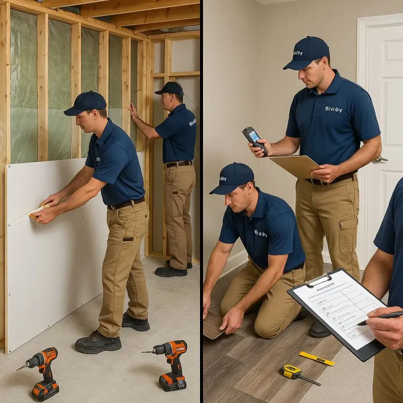 Repairs and Reconstruction process in Blackville, SC