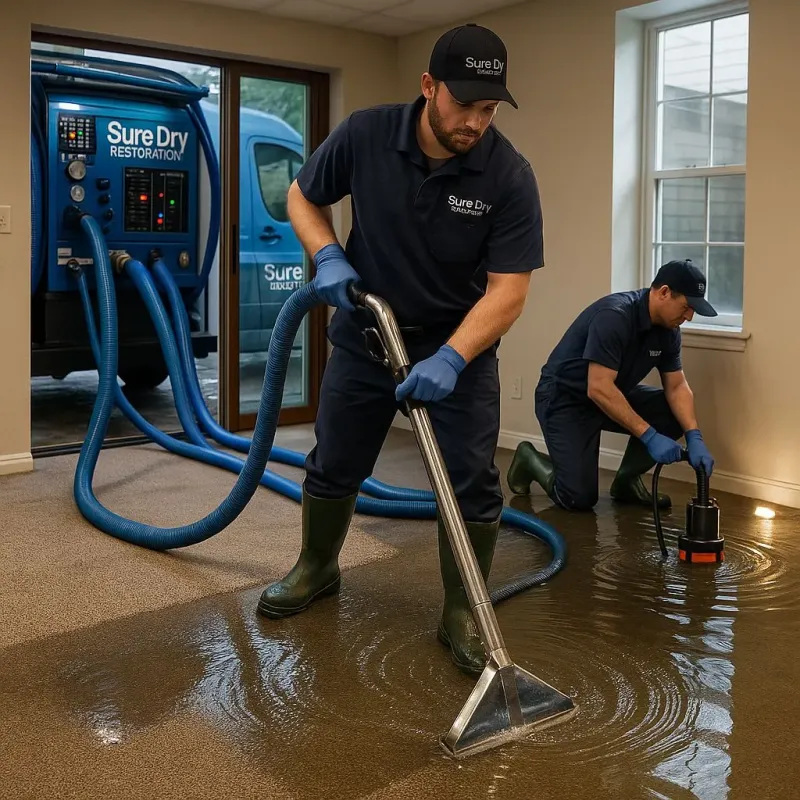 Water Extraction and Removal process in Blackville, SC